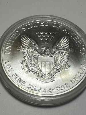RARE 2000 1 oz SILVER AMERICAN EAGLE WALKING LIBERTY DOLLAR COIN