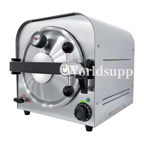 14L 900W Dental Lab Autoclave Steam Sterilizer Medical Sterilization Equipment - Picture 8 of 16