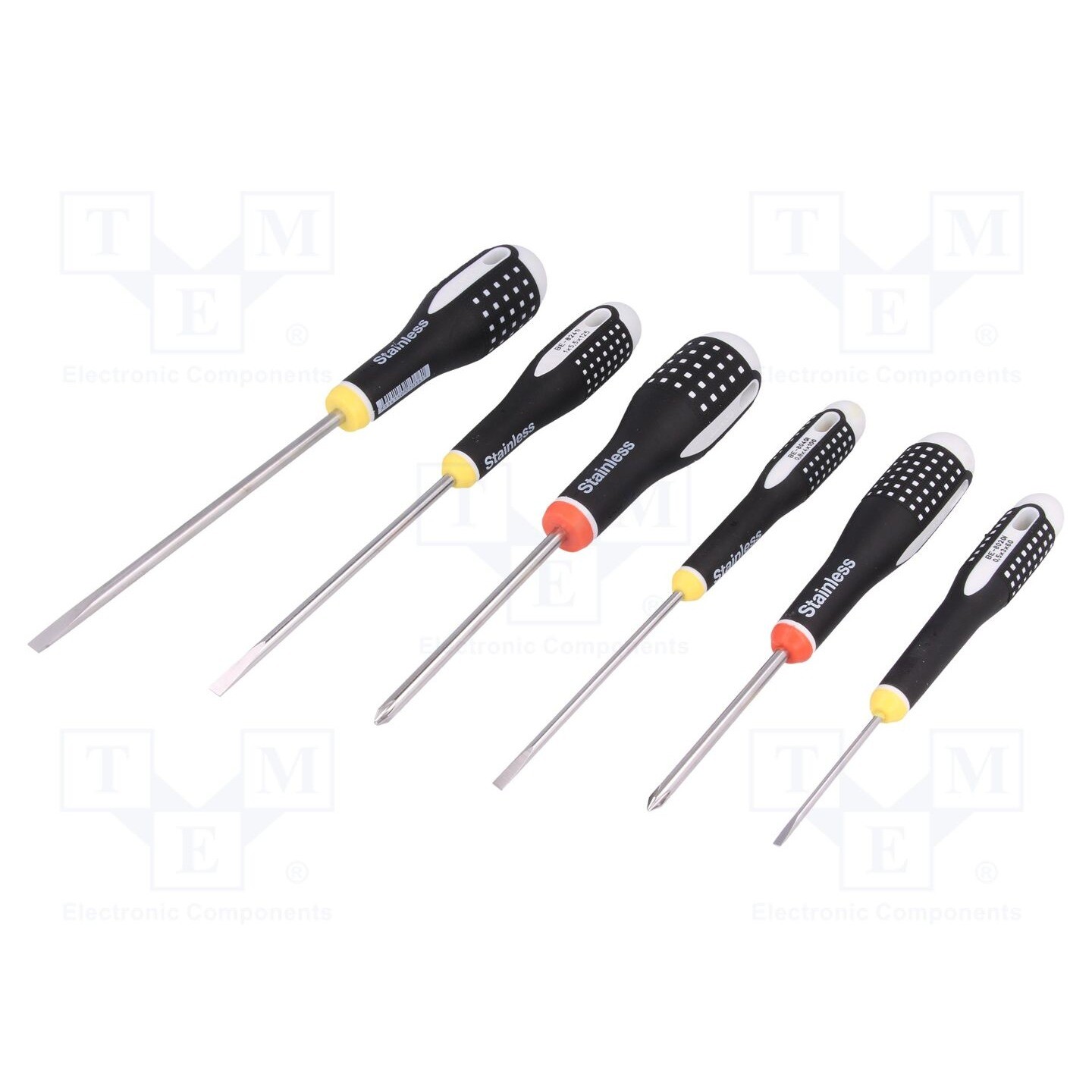Bahco BE-9881I Ergo Screwdriver Set 6 Piece Slotted Phillips Screwdrivers - Image 4