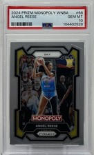 Angel Reese Rookie PSA 10- 2024 Panini Prizm Monopoly WNBA - Dream, Sky, LSU