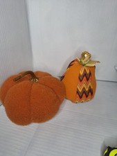 Fall Cotton Fabric with Pumpkins