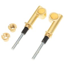  2 Pcs Musical Accessories Chinese Violin Acvessory Copper Erhu Peg