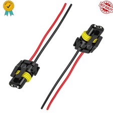 2 PCS , 9005 9006 HB3 HB4 Pigtail Sockets Harness Replacement Part for Headlight