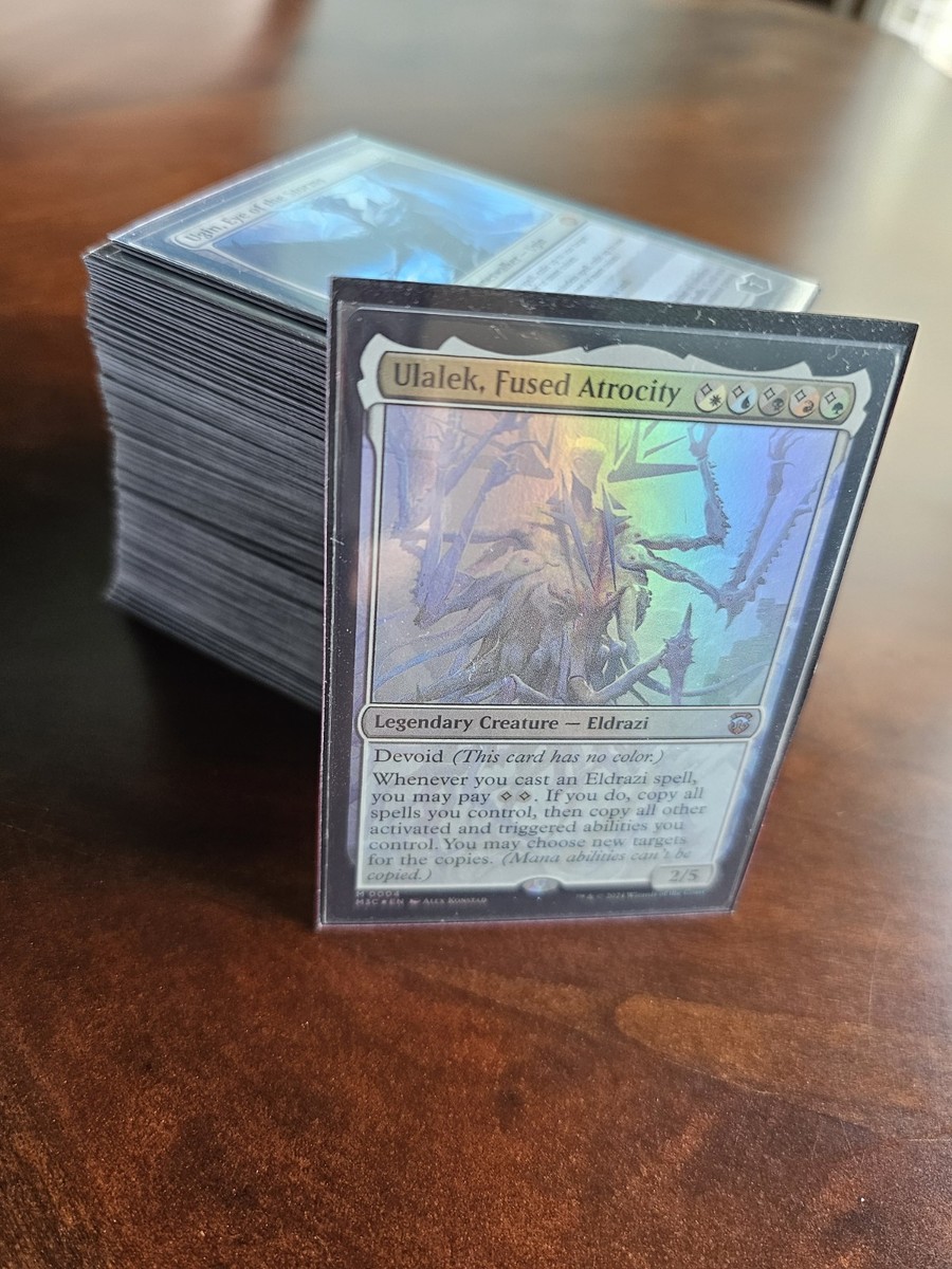 Magic the Gathering: Ulalek, Fused Atrocity Eldrazi Bracket 4 Commander Deck