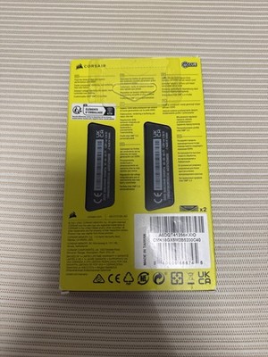 Corsair Vengeance DDR5 64Go (2 x 32Go) 6400 MHz CL32 - Noir Mémoire