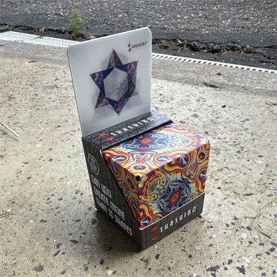 Shashibo Magnetic Shape Shifting Puzzle Cube, 70+ Shapes, Multicolor