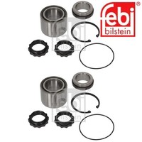 2X Radlagersatz Febi Bilstein 185950 2 Radlager Satz Links Rechts Hinten FüR VW