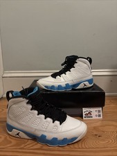 Taglia 10,5 - Air Jordan 9 Retro 2024 blu cipria leggermente indossate