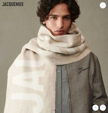 JACQUEMUS Navy Les Classiques 'l' charpe ' Scarf NWT Only Navy Is AVAILABLE