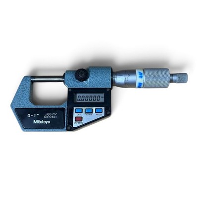 Mitutoyo 293-761-30 Digimatic Micrometer 0-1'' New Battery