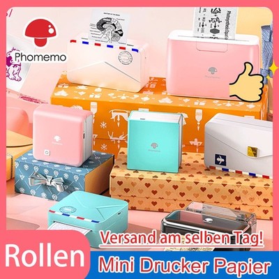 Phomemo Drucker Papier M02/M02Pro/M02S/M03/M03AS/M04S/M04AS/M832/M834/M835 lot