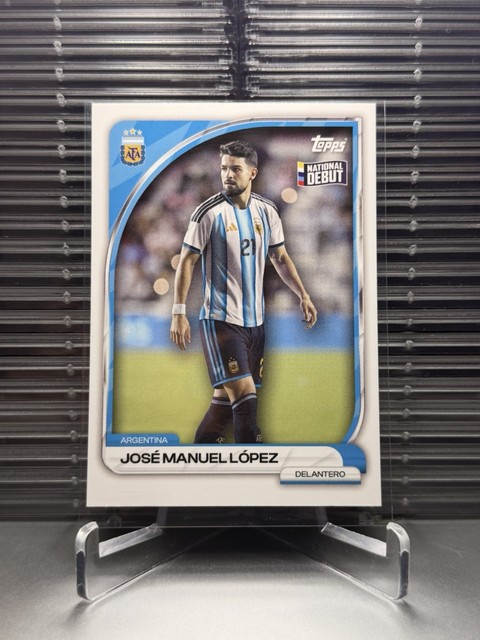 2026 Topps Collector Tin Argentina #15 Jose Manuel Lopez - National Debut