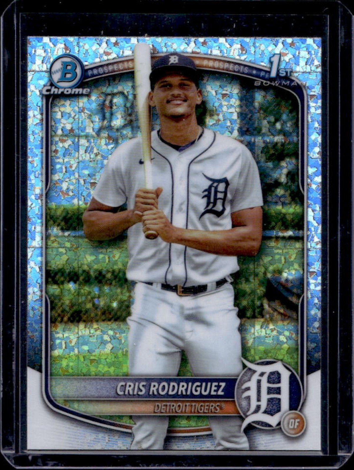 2025 Bowman Chrome Cris Rodriguez Mini Diamonds Refractor 1st Prospect #BCP-250
