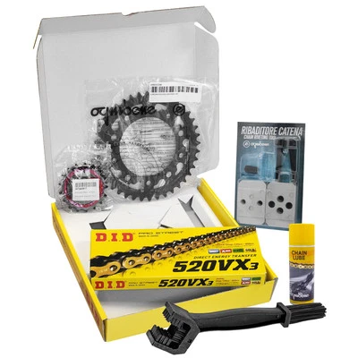 OGNIBENE MF7428 Kit Trasmissione DID Honda X-ADV 750 (17/25) Catena Corona 40 Pignone 17