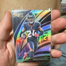 Panini 2025 Select Football Derek Stingley Jr. #235 Texans Club Level Prizm