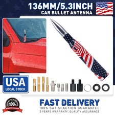 Silver Colorful Vehicles Antenna Mast 5.3 Bullet Style Radio Am For Ford F150