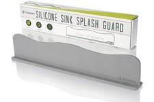 Silicone Sink Splash Guard - Water Splash Guard for Kitchen, Island and Bathr...
