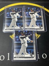 2019 Topps Series 2 Eloy Jimenez Base Rookie Card (3 Card Lot)