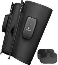 Leg Massager for Circulation and Pain Relief, Cordless Air Compression Black 