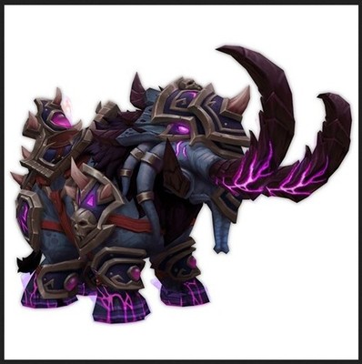 [IN STOCK] Thunder Ridged Elekk Mount Pringles Promo Donnergratelekk WoW Global
