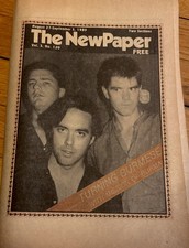 The New Paper Providence RI August 27, 1980 Mission of Burma cover story The New Paper Providence RI August 27, 1980 Mission of Burma cover story
