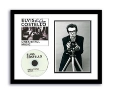 Elvis Costello Autographed Signed 11x14 Framed CD Photo Unfaithful Music ACOA