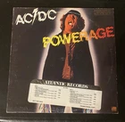 AC/DC Powerage 1978 GOLD STAMP PROMO w/TIMING STRIP excellent vinyl good cover