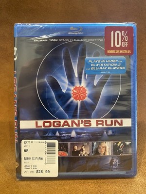 Logan's Run (Blu-ray) SCI-FI ACTION - BRAND NEW FACTORY SEALED - SHIPS FAST!