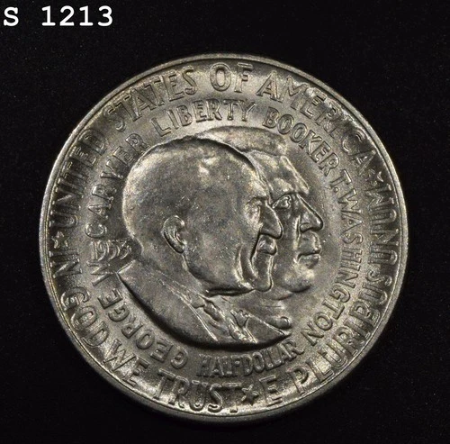 Photo of a 1953-S Washington Carver Commemorative from an eBay listing that sold on Jul 21, 2026