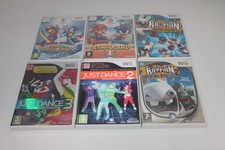Collection of 6 Assorted Nintendo Wii Games in Original Cases (Lot 2)