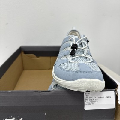 ECCO 219583-51052 - STREET PLATFORM W LOW - SIZE 10-10.5 - LIGHT BLUE