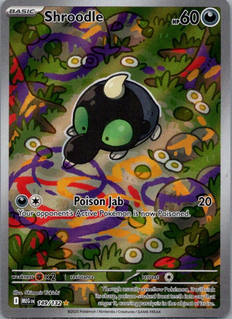 Shroodle Mega Evolution 149/132 NM Holofoil