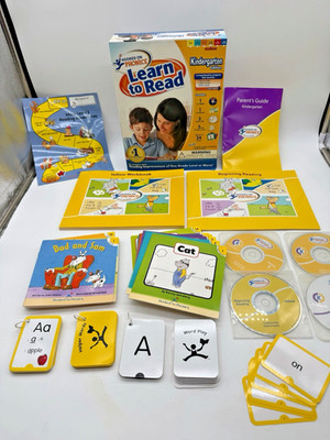 Hooked on Phonics Learn to Read Kindergarten Edition Box Set Used 4-6 Y Learning