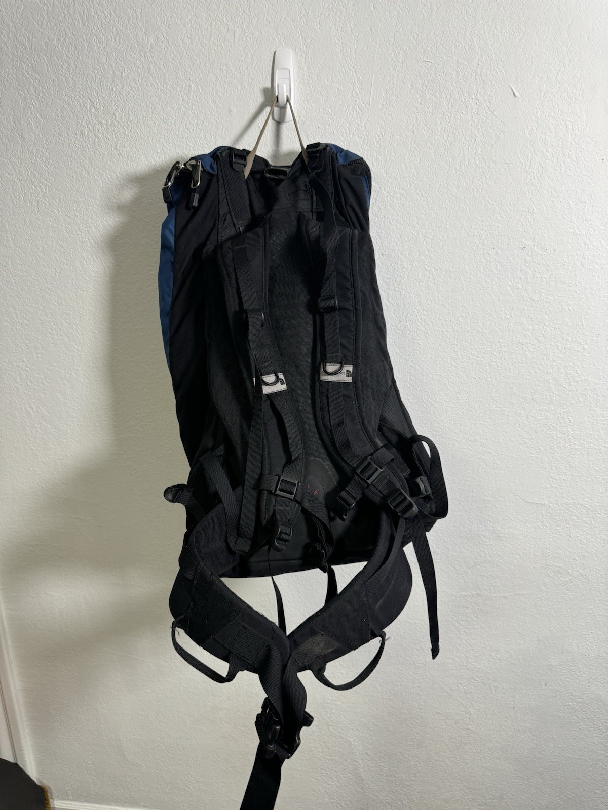 The North Face Hiking Camping Backpack Navy Blue Black Size Large thumbnail 5