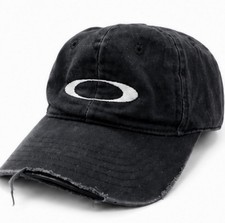Oakley Genuine Software USA Vintage Cap Faded  Distressed Adjustable Snapback