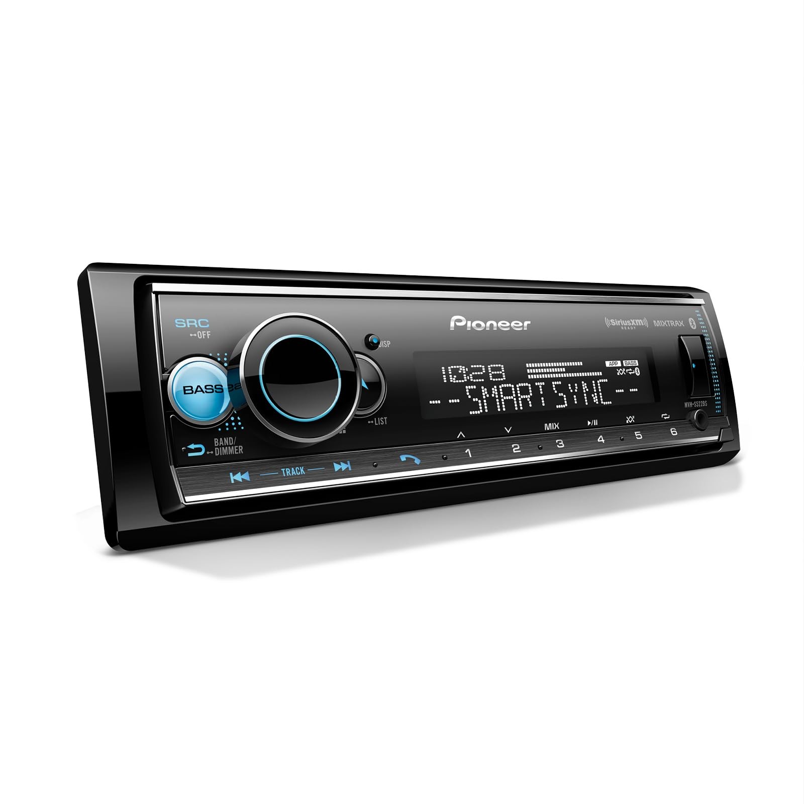 Bluetooth Usb Aux Pioneer S522bs Mvh-s522bs Usb Aux Inputs Smart