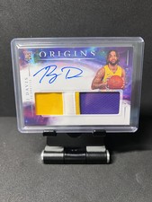 2026 Panini Origins RJ Davis #RJA-RJD Rookie Patch Auto RC RPA /75