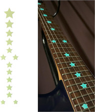 Glow in the Dark/Stars - Fret Markers for Guitars  Bass/Sticker/Decal by