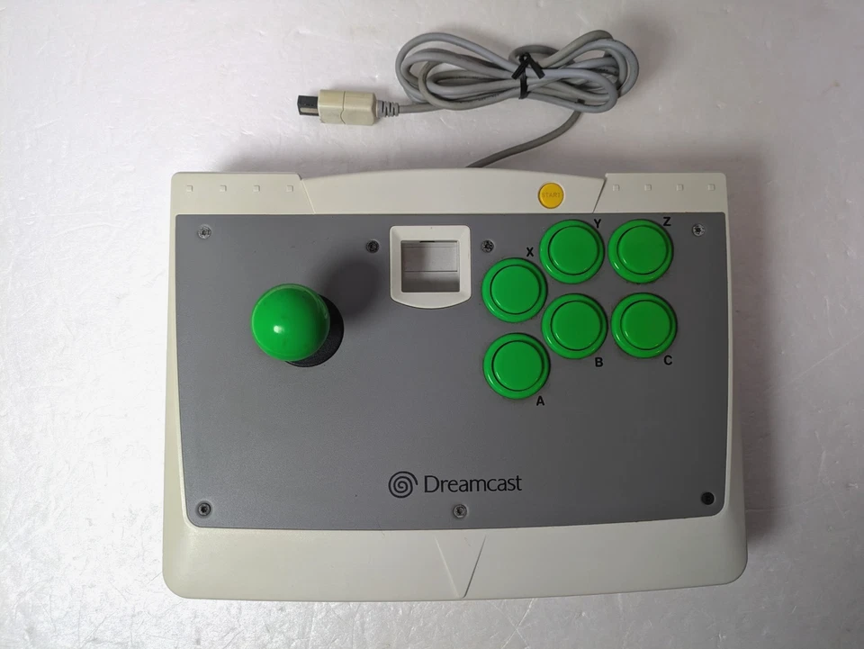 Controlador Dreamcast Joystick Arcade Stick HKT-7300 SEGA DC Japón Foto 2 de 4