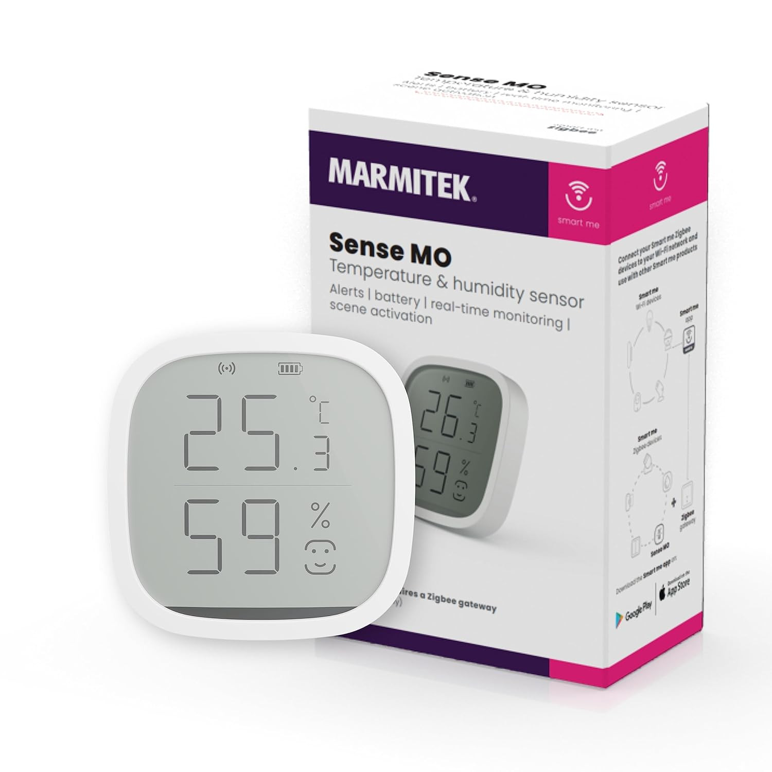 Sensore Smart Temperatura Zigbee Sense MO - Risparmia sul Riscaldamento