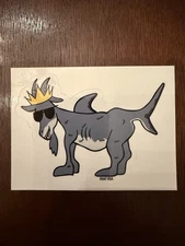 GOAT USA Shark Goat Sticker. Single Sticker. Brand New.