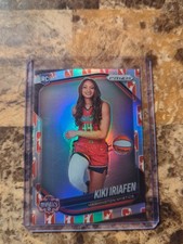 2025 Panini Prizm WNBA Kiki Iriafen Logo Prizm RC Dick's Exclusive #149