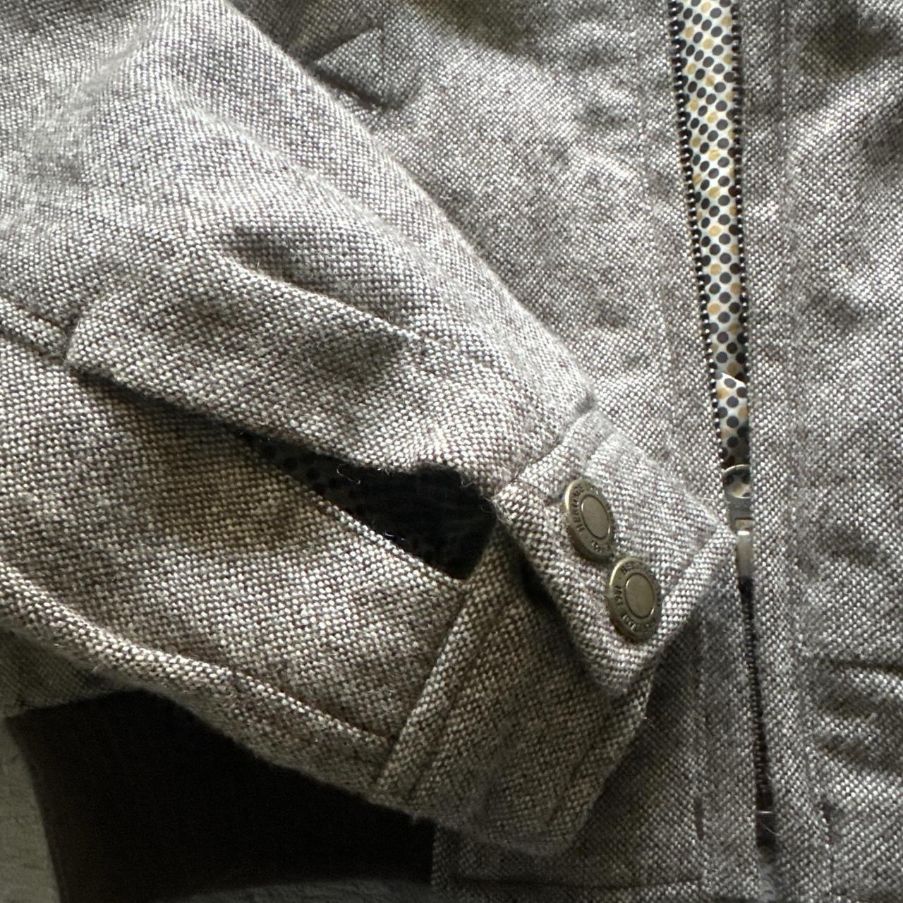 Heritage 1981 Women's Gray Basic Jacket S Collare… - image 4