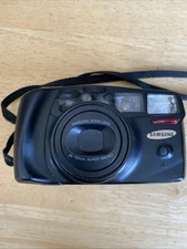 Samsung Máxima Zoom 105 35mm Point And Shoot Film Camera 38-105mm Super Macro