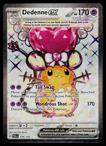 Dedenne ex 239/193 SV02: Paldea Evolved Ultra Rare