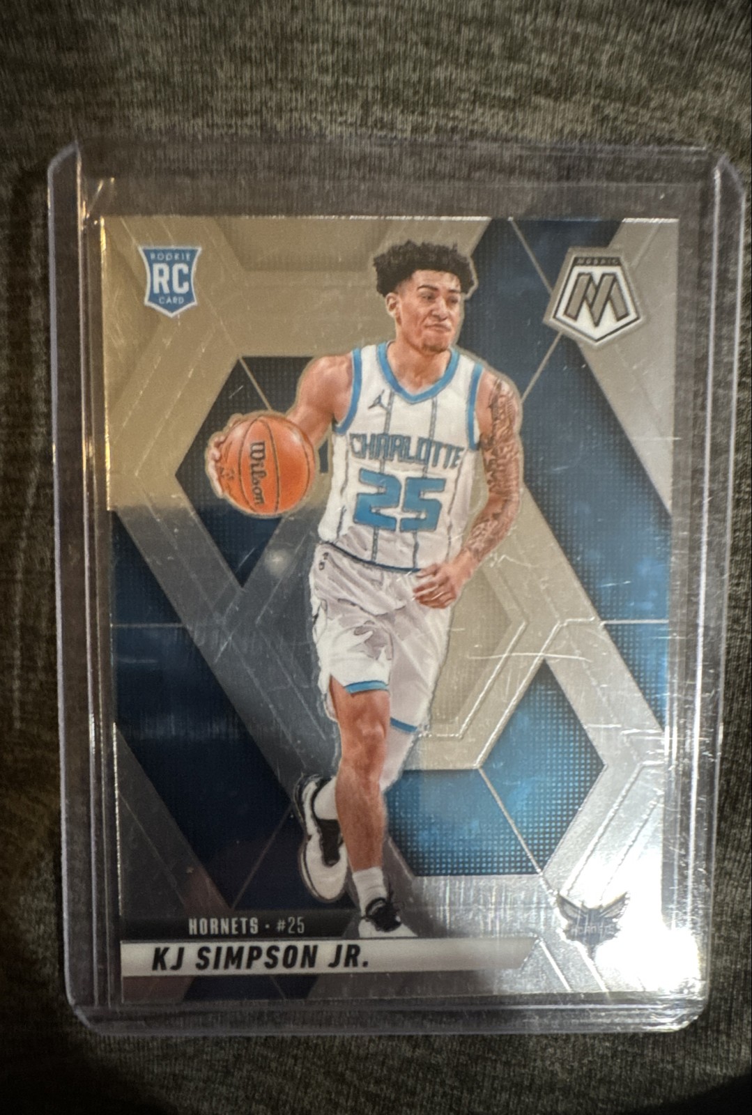 2024-25 Panini Mosaic - Rookies KJ Simpson Jr. #239 (RC)