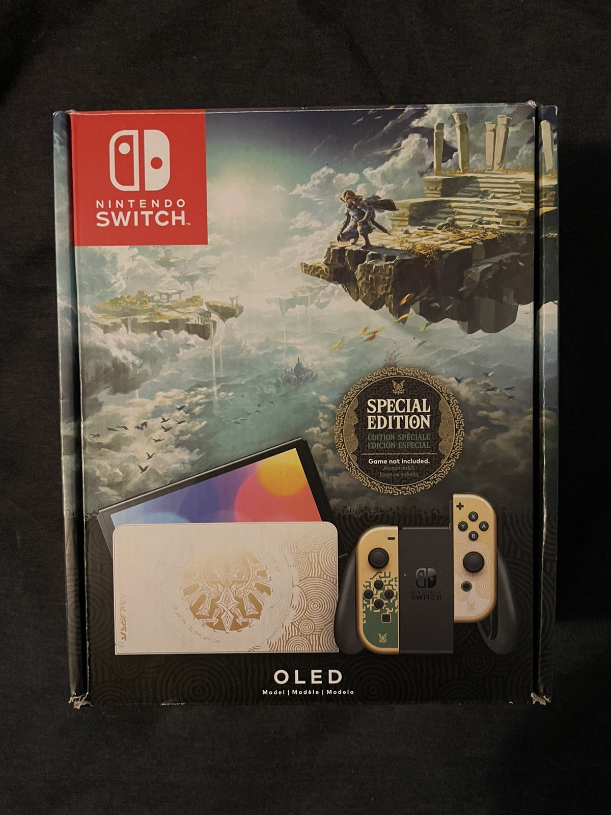 Nintendo OLED Switch Console Legend of ZELDA Tears of the Kingdom / 3 Joycons