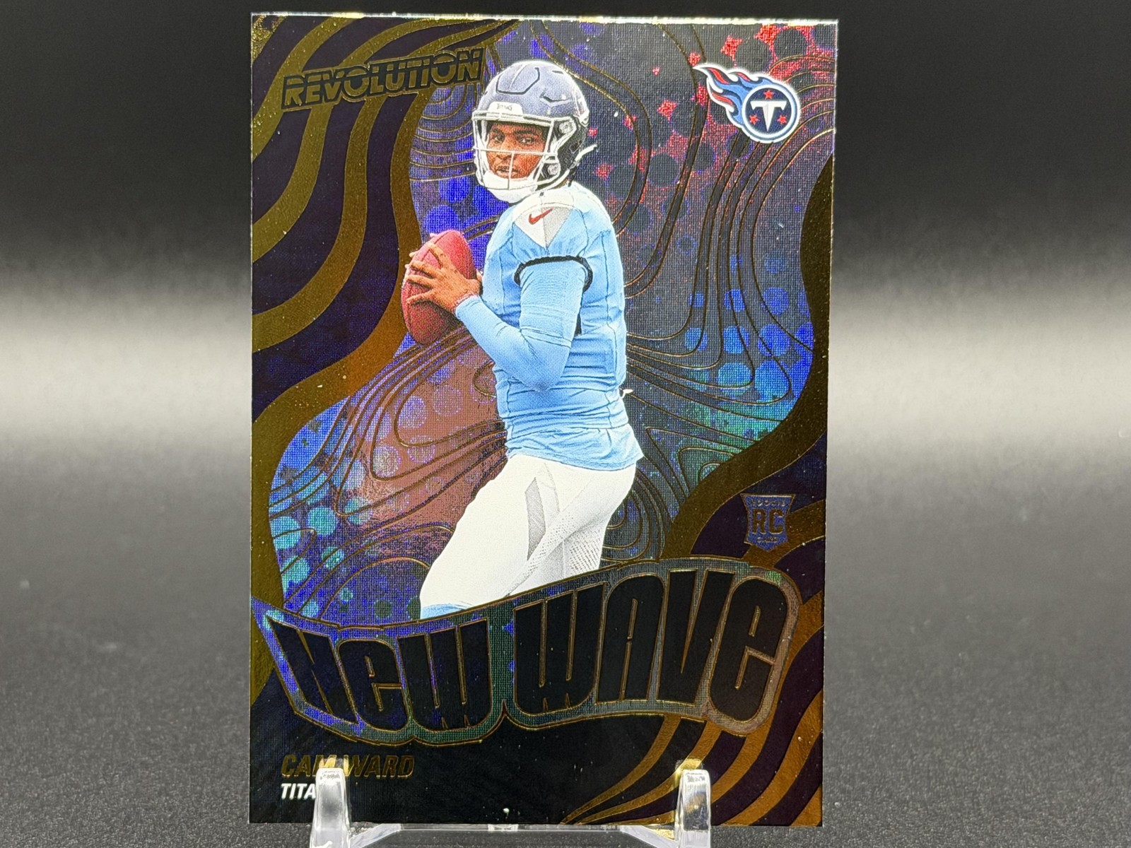 2025 Panini Revolution Cam Ward #4 Tennessee Titans New Wave