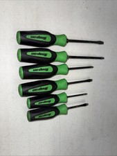 Snap On SGDX60BG - 6pc Screw Driver Set Green