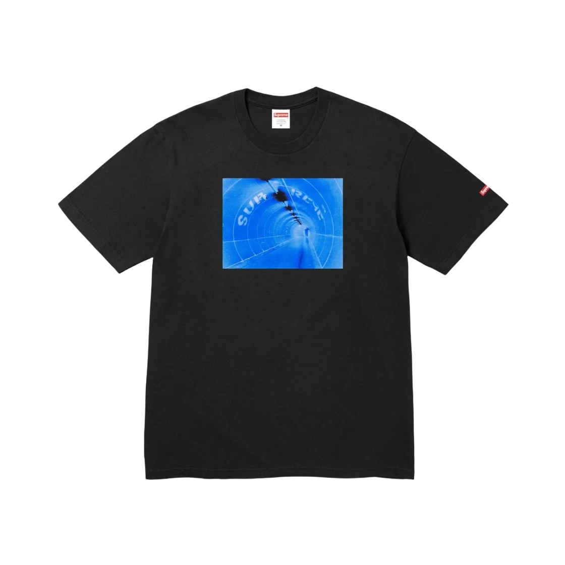 T shirt noir Supreme Tunnel   24SS